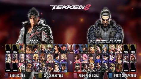 tekken 8 leaked roster|Tekken 8s EVO trailers confirm entire roster leak is。